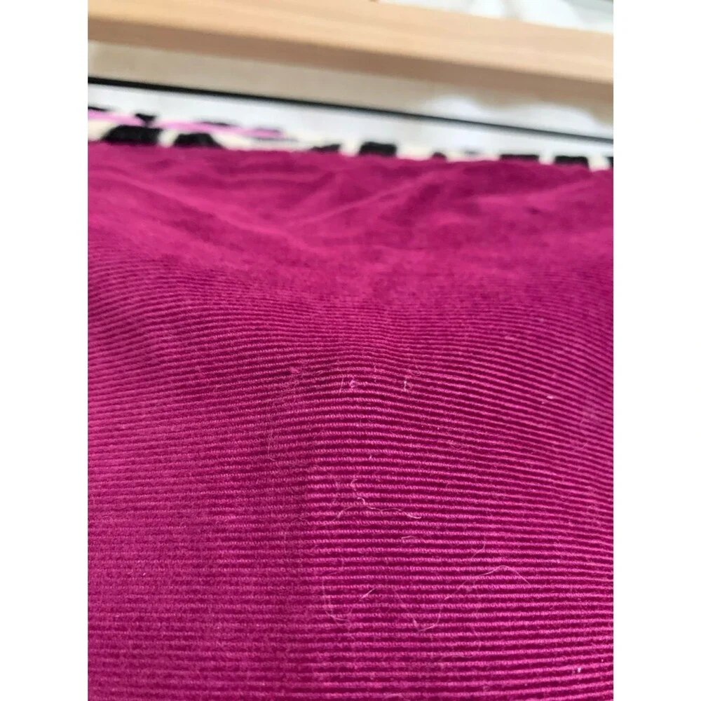 Seventeen Magazine Y2K Girl Floral Patchwork Corduroy Purple Pattern PillowCases